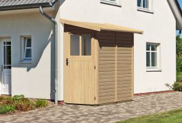 Gartenhaus naturbelassen, Grundfläche: 1,73m²