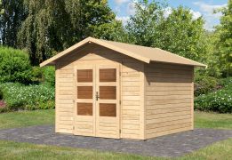 Gartenhaus naturbelassen, Grundfläche: 7,29m²