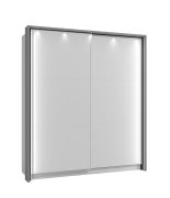 Rahmen für Schiebetürenschrank / Kleiderschrank Kule 02 & 05, Farbe: Graphitgrau
