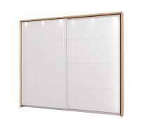 Rahmen für Kleiderschrank 245 x 217 cm, Farbe: Eiche Artisan