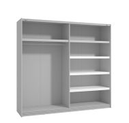 3er Set Einlegeböden, Weiß, Maße: 5 x 107,5 x 46,5 cm, für 220 breite Schränke