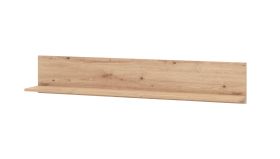 Wandregal / Regal | 1 Ablagefläche | Farbe: Eiche Artisan | 91 x 50 x 46 cm | schlicht und elegant | für Wohnzimmer