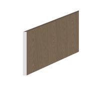 Abschlussleiste für Küche Markab | Farbe: Eiche Baltic Storm | 50 x 15 cm