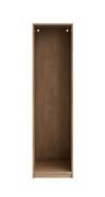 Kleiderschrank Korpus | Farbe: Eiche Puccini | Maße: 51,5 x 55 x 196 cm