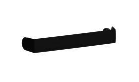 Griff | 2er Set | Farbe: Schwarz | Maße: 15 x 2,5 cm