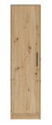 Schlichter Schrank Hannut 25, Farbe: Eiche Artisan - Abmessungen: 190 x 50 x 56 cm (H x B x T)