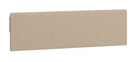 Kopfteilpolsterung für Doppelbett Aegir 11 / 12 / 13, Farbe: Braun, Maße: 47,5 x 160 x 4 cm
