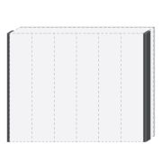 Seitlicher LED-Rahmen für Drehtürenschrank / Kleiderschrank Siumu und Anbaumodule, Farbe: Beige - Höhe: 226 cm