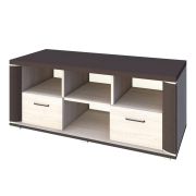 TV-Unterschrank Aitape 07, Farbe: Sonoma Eiche dunkel / Sonoma Eiche hell - Abmessungen: 53 x 135 x 49 cm (H x B x T)