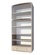 Vitrine Rabaul 35, Farbe: Sonoma Eiche - Abmessungen: 200 x 94 x 40 cm (H x B x T)