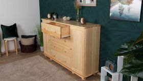Kommode Massivholz 060 - Abmessung 100 x 156 x 42 cm (H x B x T)