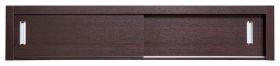 Aufsatz für Schiebetürenschrank / Kleiderschrank Sepatan 06, Farbe: Wenge - Abmessungen: 40 x 160 x 60 cm (H x B x T)