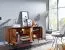Kommode / Sideboard, Farbe: Sheesham, teilmassiv - Abmessungen: 72 x 148 x 40 cm (H x B x T)