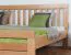 Doppelbett "Easy Premium Line" K8 inkl. 1 Abdeckblende, 200 x 200 cm Buche Vollholz massiv Natur