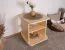 TV-Element Massivholz Farbe: Natur 49x51x49 cm