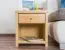 Nachttisch Natur 43x40x35 (HxBxT) Kiefer massiv Abbildung