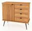 Kommode Rolleston 18 Kernbuche massiv geölt - Abmessungen: 87 x 97 x 46 cm (H x B x T)