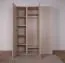 Schlafzimmer Komplett - Set A Fricourt, 6-teilig, Beige / Eiche hell, angenehmes Design, harmonische Farben, einfache und rasche Montage