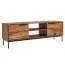 TV-Unterschrank / Lowboard aus Sheesham Massivholz, Farbe: Sheesham - Abmessungen 51 x 147 x 38 cm (H x B x T)