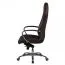 Premium Bürodrehstuhl XL Apolo 66, Farbe: Braun / Chrom, Integrierte Lendenwirbelunterstützung