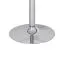 Runder Glasstehtisch Apolo 136, Farbe: Glas / Chrom, mit 10mm dicken Sicherheitsglas - Durchmesser: 60 cm