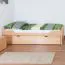 Bett mit Unterbett