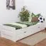 Bett mit Stauraum