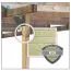 Doppelcarport Classic 1 PVC-Dach Variante B SET mit 1 Einfahrtsbogen, Grundfläche 25,9 m²