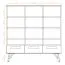 Vitrine Masterton 15 Kernbuche massiv geölt - Abmessungen: 140 x 136 x 45 cm (H x B x T)