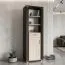 Schrank Aitape 26, Farbe: Sonoma Eiche dunkel / Sonoma Eiche hell - Abmessungen: 188 x 60 x 40 cm (H x B x T)