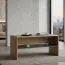 Couchtisch Ciomas 15, Farbe: Sonoma Eiche / Grau - Abmessungen: 120 x 60 x 55 cm (B x T x H)