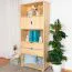 Standregal, 80 cm breit, Kiefer Holz-Massiv, Farbe: Natur