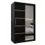 Kleiderschrank schwarz Abbildung