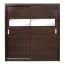 170 cm breiter Kleiderschrank mit 6 Fächern und 2 Türen | Farbe: Wenge-Optik Abbildung
