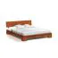 Buche-Bett massiv | 200 x200 cm | Kernbuche | Geölt | Natur Abbildung