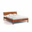 Buche-Bett massiv | 90 x 200 cm | Kernbuche | Geölt | Natur Abbildung