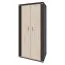 90 cm breiter Kleiderschrank mit 2 Türen | Farbe: Sonoma Eiche Abbildung