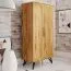 91 cm breiter Kleiderschrank mit 2 Türen | Farbe: Natur Abbildung