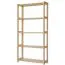 Regal - 70 cm breit, Kiefer Holz-Massiv, Farbe: Natur Abbildung