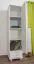 Dielenschrank Kiefer, Farbe: Weiß 190x47x60 cm