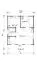 Ferienhaus F28 mit Terrasse, Geländer & Schlafboden | 46,6 m² | 70 mm Blockbohlen | Naturbelassen | Fenster 1-Hand-Dreh-Kippsystematik