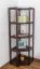 Standregal, 74 cm breit, Kiefer Holz-Massiv, Farbe: Nuss