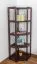 Bücherregal - 74 cm breit, Kiefer Holz-Massiv, Farbe: Nuss Abbildung