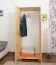 Kleiderschrank, Breite: 90 cm, Farbe: Natur Abbildung