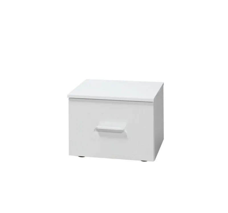 Nachttisch Weiß MDF Abbildung