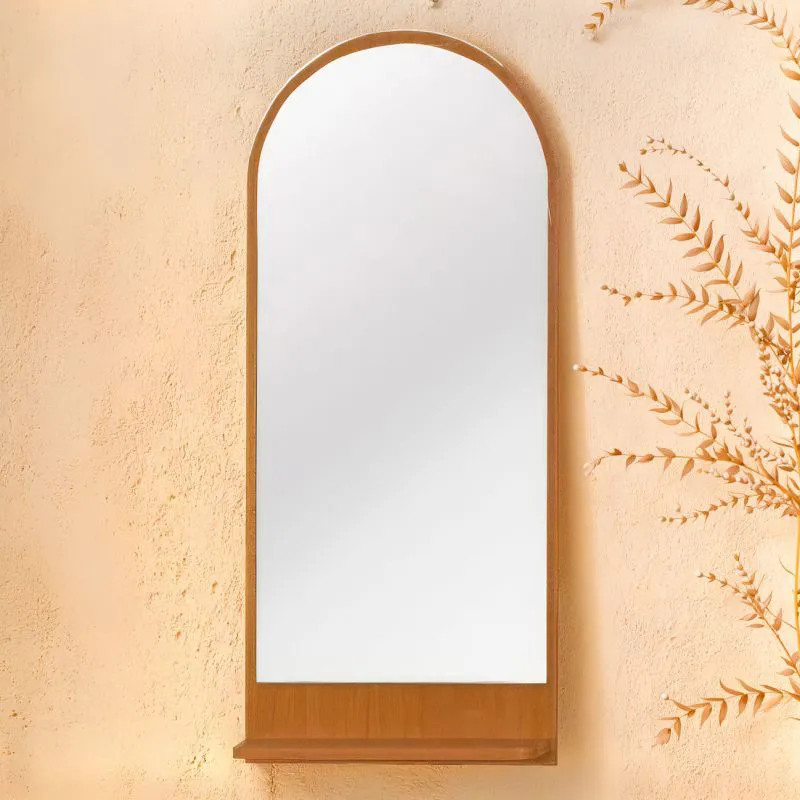 Spiegel Paseh 11, Farbe: Erle - Abmessungen: 116 x 50 x 17 cm (H x B x T)