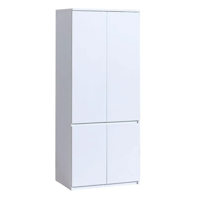 Kleiderschrank Jugendzimmer weiß Abbildung
