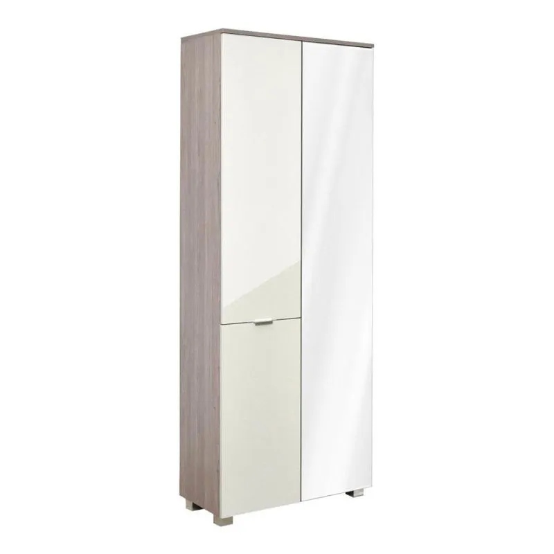 Kleiderschrank beige hochglanz Abbildung