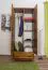 Vollholz Schrank, Farbe: Eiche 190x80x60 cm Abbildung