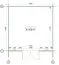 Gartenhaus Wiesencharme 01, Grundfläche 16 m², 44 mm Blockbohlenhaus, Naturbelassen, Satteldach, mit 1 Doppeltür und 2 Einzelfenstern